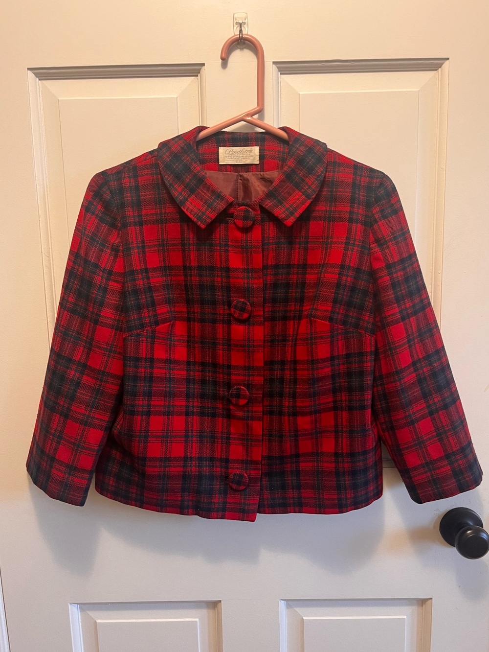 Pendleton Plaid Jacket - Fall and winter staple